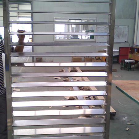 Stainless steel louver