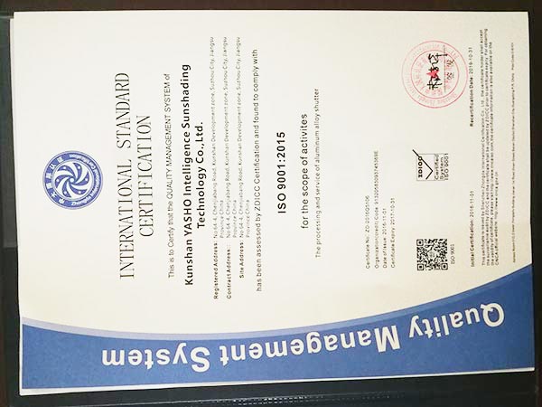 Corporate honorary certificate